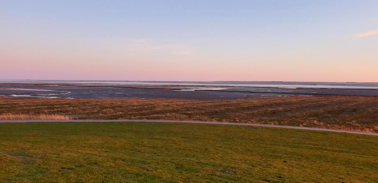 Wohnmobilstellplatz Hemenswarft An Der Nordsee - Meerblick Emmelsbüll-Horsbüll Exteriér fotografie