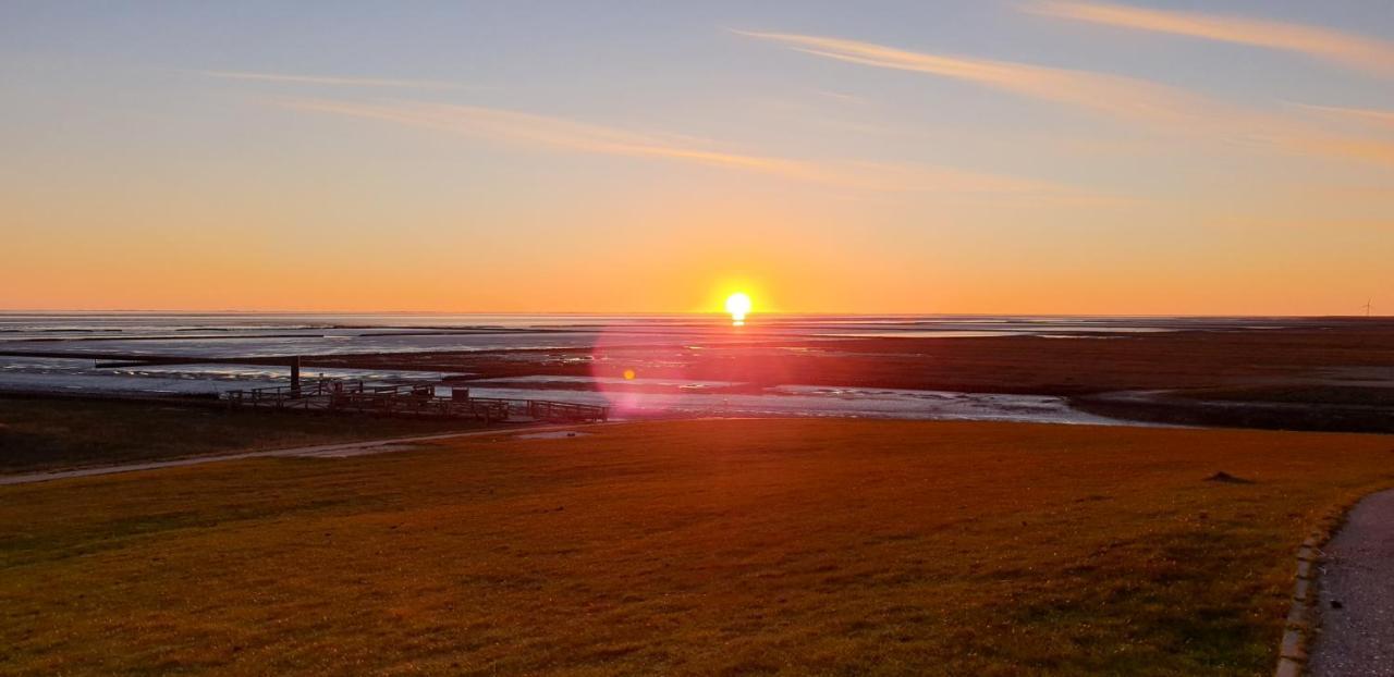 Wohnmobilstellplatz Hemenswarft An Der Nordsee - Meerblick Emmelsbüll-Horsbüll Exteriér fotografie