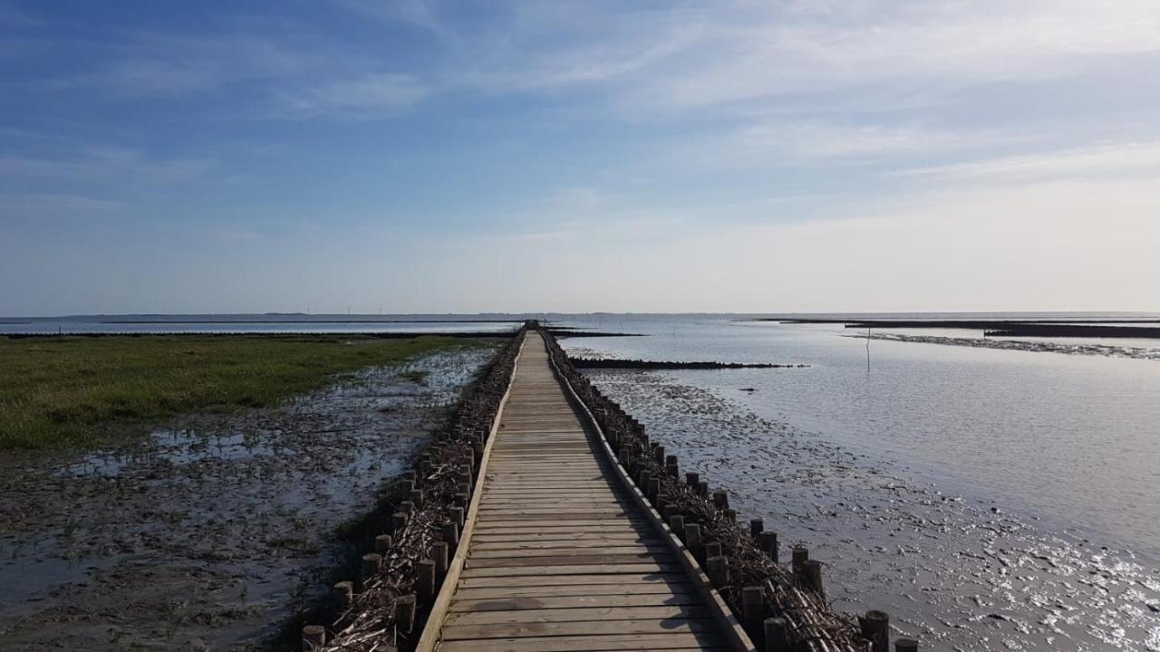 Wohnmobilstellplatz Hemenswarft An Der Nordsee - Meerblick Emmelsbüll-Horsbüll Exteriér fotografie